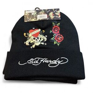 Ed Hardy Hats Two Pack